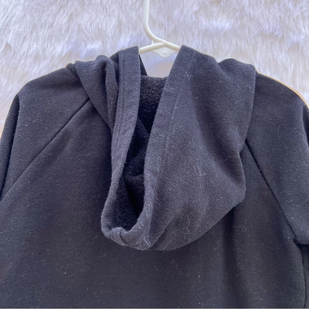 The‎ Children’s Place Black Sweatshirt  Full Zip Hoodie Size S 5/6